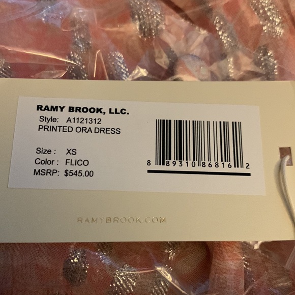 Ramy Brook Metallic Printed Ora Maxi Dress - Picture 9 of 9